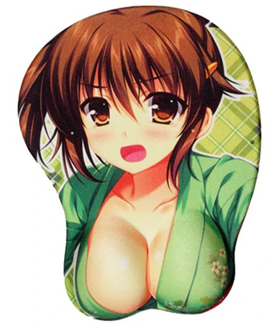 Anime Fanart 3D Wrist Rest Mousepad B 3 Anime Fanart 3D Wrist Rest Mousepad B