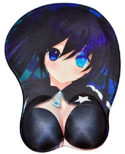 Black Rock Shooter 3D Wrist Rest Mousepad A