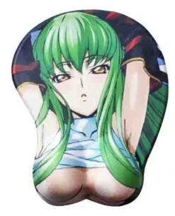 Code Geass 3D Wrist Rest Mousepad C.C