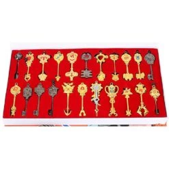 Fairy Tail 23-Piece Celestial Keychain Set