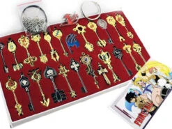 Fairy Tail 25-Piece Celestial Keychain Set
