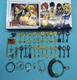 Fairy Tail 30-Piece Celestial Keychain Set