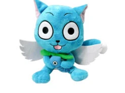 Fairy Tail Plush Happy With Fish & Wings (12")