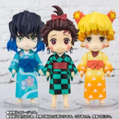 Figuarts Mini: Entertainment District Arc Set Of 3 "Sumiko, Zenko And Inoko"