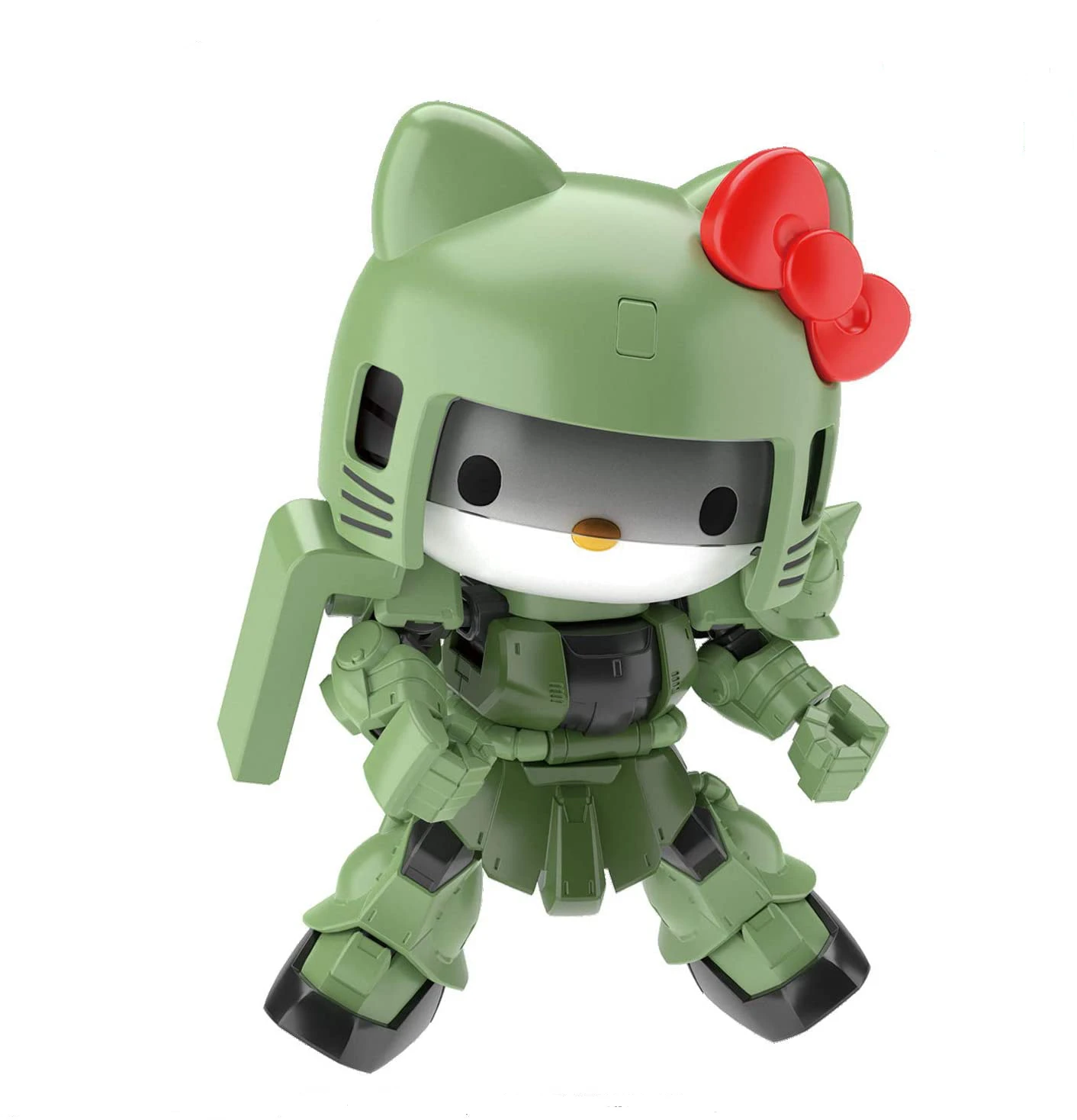 Gundam SD Gundam Cross Silhouette Model Kit: Hello Kitty/Zaku II (SD Gundam Cross Silhouette) 3 Gundam SD Gundam Cross Silhouette Model Kit: Hello Kitty/Zaku II (SD Gundam Cross Silhouette)