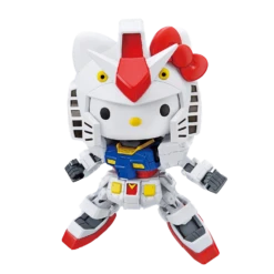 Gundam SD Gundam EX-Standard Model Kit: Hello Kitty/RX-78-2 Gundam (SD EX-Standard)