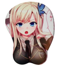 I Don't Have Many Friends 3D Wrist Rest Mousepad Maganai A