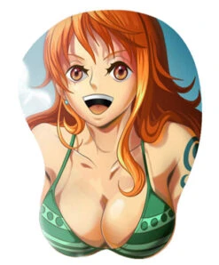 One-Piece 3D Wrist Rest Mousepad Nami A