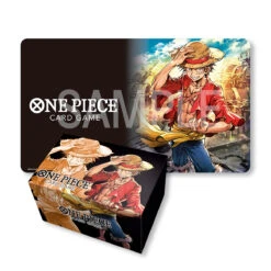 One Piece Card Game: Playmat And Storage Box Set - Monkey D. Luffy