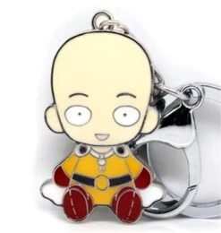 One Punch Man Character Keychain Saitama (Sitting)