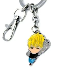 One Punch Man Keychain Character Genos (Flying Punch)