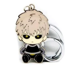 One Punch Man Keychain Character Genos (Sitting)
