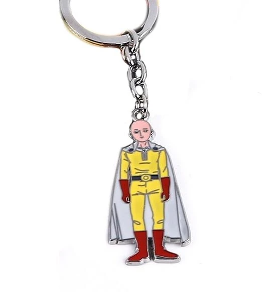 One Punch Man Keychain Character Saitama 3 One Punch Man Keychain Character Saitama