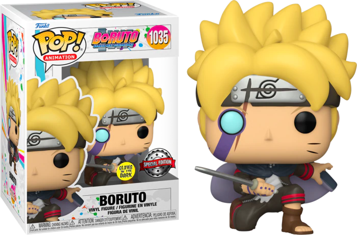 Pop! Animation Boruto: Naruto Next Generations Vinyl Figure Boruto (Glows In The Dark) #1035 Special Edition 3 Pop! Animation Boruto: Naruto Next Generations Vinyl Figure Boruto (Glows In The Dark) #1035 Special Edition