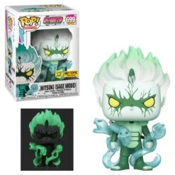 Pop! Animation Boruto: Naruto Next Generations Vinyl Figure Mitsuki (Sage Mode) (Glows In The Dark) #699 Hot Topic Exclusive