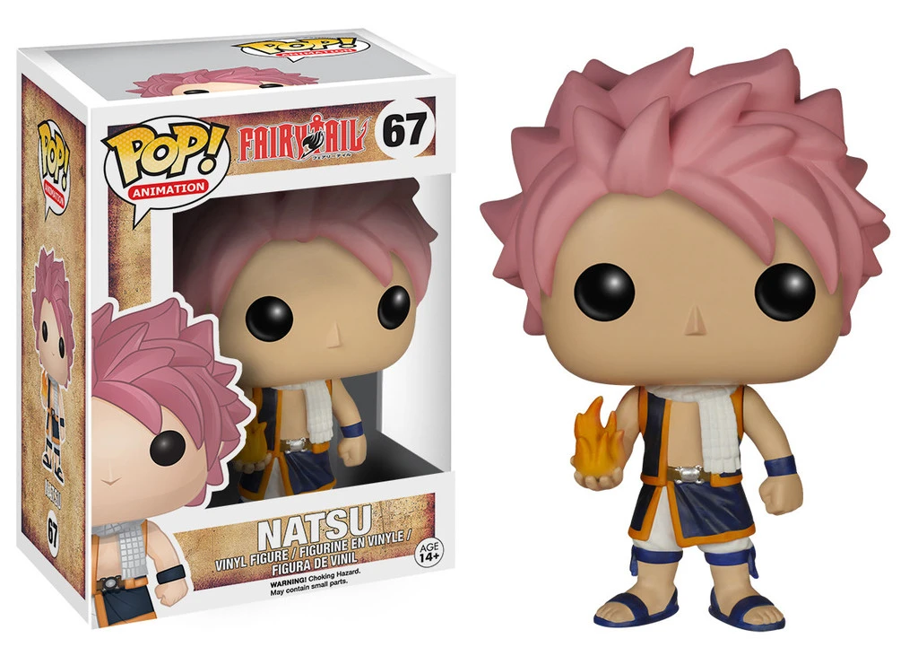 Pop! Animation Fairy Tail Vinyl Figure Natsu #67 3 Pop! Animation Fairy Tail Vinyl Figure Natsu #67
