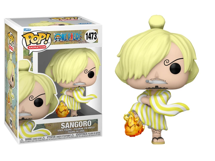 Pop! Animation One Piece Vinyl Figure Sangoro #1473 3 Pop! Animation One Piece Vinyl Figure Sangoro #1473