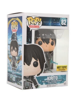 Pop! Animation Sword Art Online Vinyl Figure Kirito #82 Hot Topic Exclusive