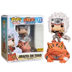 Pop! Rides Animation Naruto Shippuden Vinyl Figure Jiraiya On Toad #73 Hot Topic Exclusive