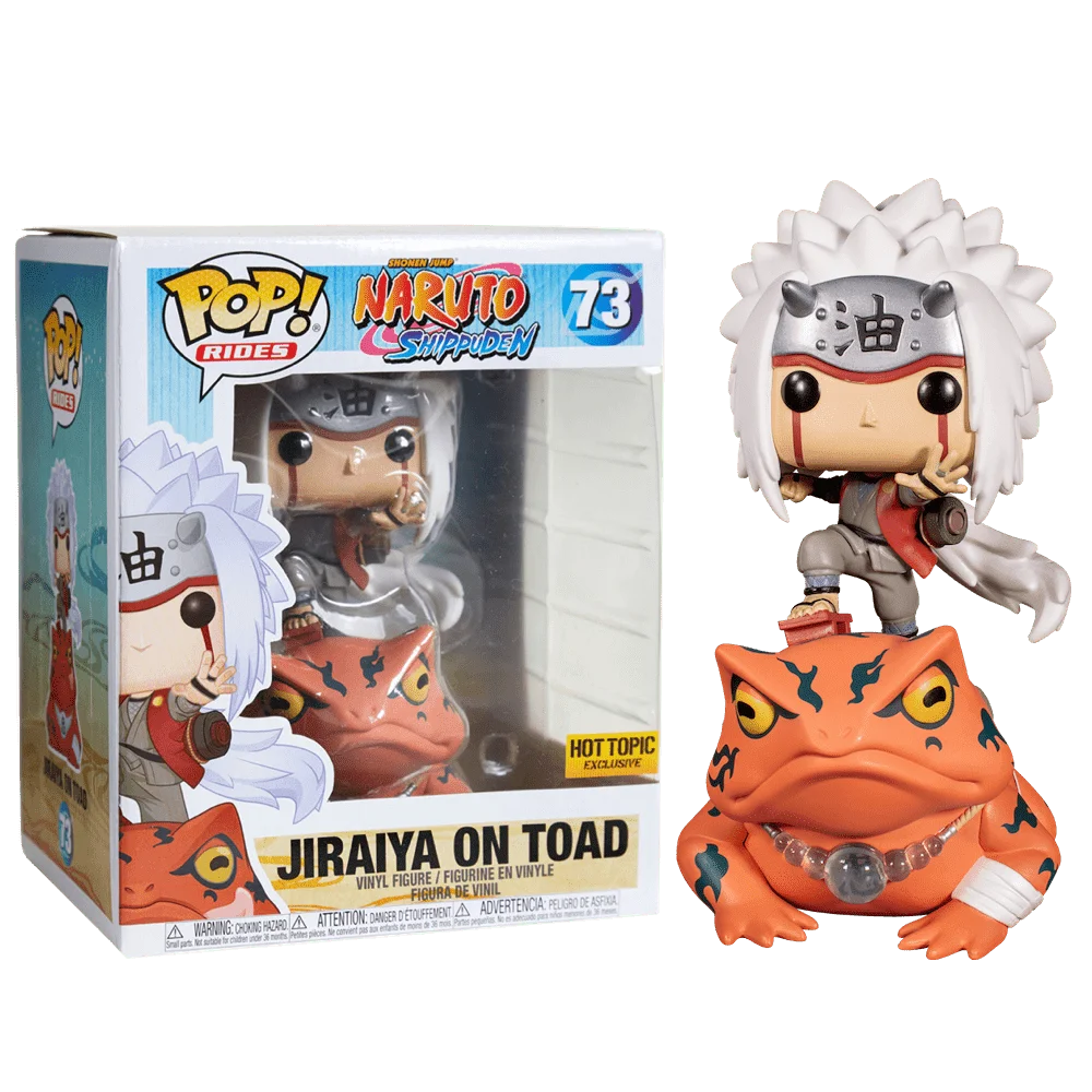 Pop! Rides Animation Naruto Shippuden Vinyl Figure Jiraiya On Toad #73 Hot Topic Exclusive 3 Pop! Rides Animation Naruto Shippuden Vinyl Figure Jiraiya On Toad #73 Hot Topic Exclusive