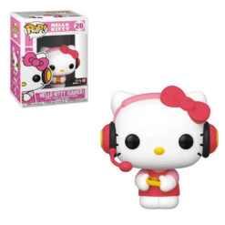 Pop! Sanrio Hello Kitty Vinyl Figure Hello Kitty (Gamer) #26 GameStop Exclusive (EB Games Sticker)