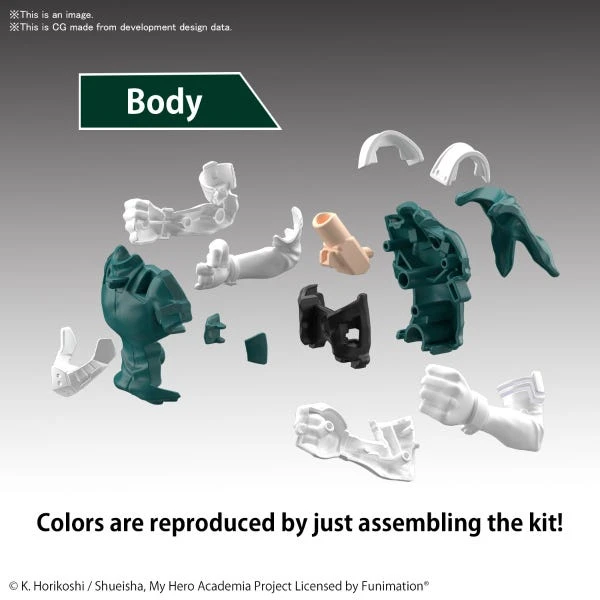 My Hero Academia Entry Grade Model Kit: Izuku Midoriya 5 My Hero Academia Entry Grade Model Kit: Izuku Midoriya - Image 3