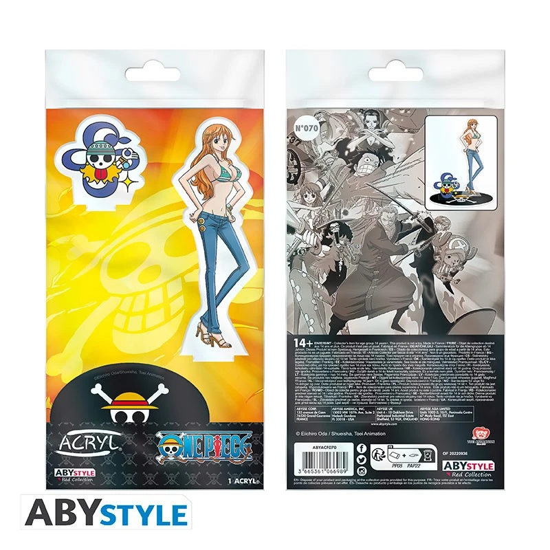 One Piece Acryl Figure: Nami 4 One Piece Acryl Figure: Nami - Image 2