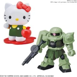 Gundam SD Gundam Cross Silhouette Model Kit: Hello Kitty/Zaku II (SD Gundam Cross Silhouette) 8 Gundam SD Gundam Cross Silhouette Model Kit: Hello Kitty/Zaku II (SD Gundam Cross Silhouette) -Toy Shop product image 3242