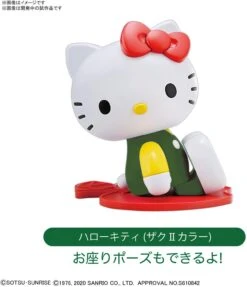 Gundam SD Gundam Cross Silhouette Model Kit: Hello Kitty/Zaku II (SD Gundam Cross Silhouette) 9 Gundam SD Gundam Cross Silhouette Model Kit: Hello Kitty/Zaku II (SD Gundam Cross Silhouette) -Toy Shop product image 3243