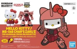 Gundam SD Gundam Cross Silhouette Model Kit: Hello Kitty/MS-06S Char's Zaku II (SD Gundam Cross Silhouette) 7 Gundam SD Gundam Cross Silhouette Model Kit: Hello Kitty/MS-06S Char's Zaku II (SD Gundam Cross Silhouette) -Toy Shop product image 3244