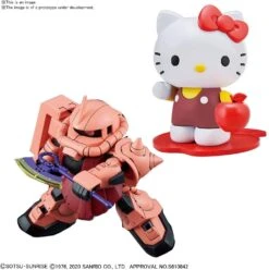 Gundam SD Gundam Cross Silhouette Model Kit: Hello Kitty/MS-06S Char's Zaku II (SD Gundam Cross Silhouette) 8 Gundam SD Gundam Cross Silhouette Model Kit: Hello Kitty/MS-06S Char's Zaku II (SD Gundam Cross Silhouette) -Toy Shop product image 3245