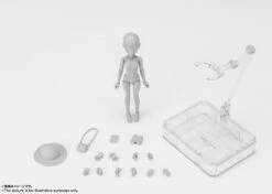 S.H.Figuarts: Body-Chan "Ken Sugimori Edition" DX Set (Gray Color Ver.) -Toy Shop product image 326