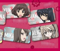 Girls Und Panzer Der Film - Pins Collection Vol.1 (Assorted) -Toy Shop product image 4199