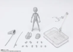 S.H.Figuarts: Body-Kun "Ken Sugimori Edition" DX Set (Gray Color Ver.) -Toy Shop product image 443