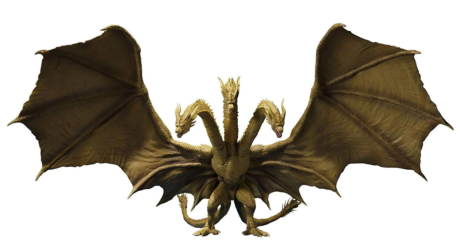 S.H.MonsterArts: King Ghidorah (2019) 2 S.H.MonsterArts: King Ghidorah (2019)