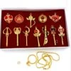 Sailor Moon Keychain/Necklace Kit 12-Piece Gold Wand 1 Sailor Moon Keychain/Necklace Kit 12-Piece Gold Wand -Toy Shop sailor moon keychain necklace kit 12 piece gold wand 13769