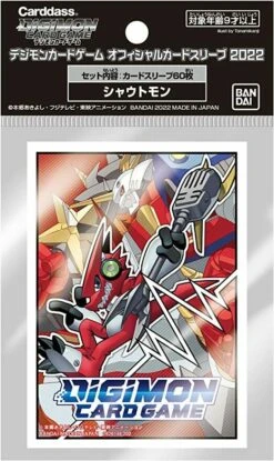 Standard Size Card Sleeves: "Shoutmon 2022 Ver." (66mm X 91mm)