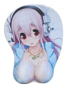 Super Sonico 3D Wrist Rest Mousepad B