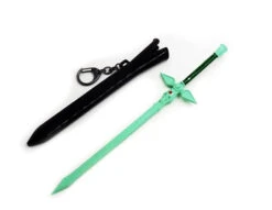 Sword Art Online Keychain Dark Repulser W/Sheath (8")