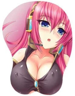 Vocaloid 3D Wrist Rest Mousepad Megurine Luka